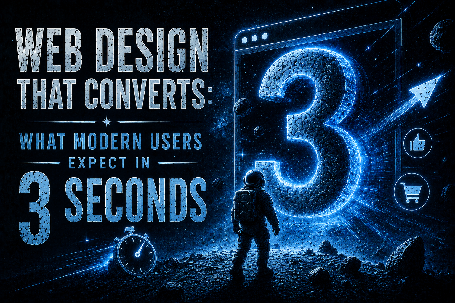 Web Design That Converts: What Modern Users Expect in 3 Seconds