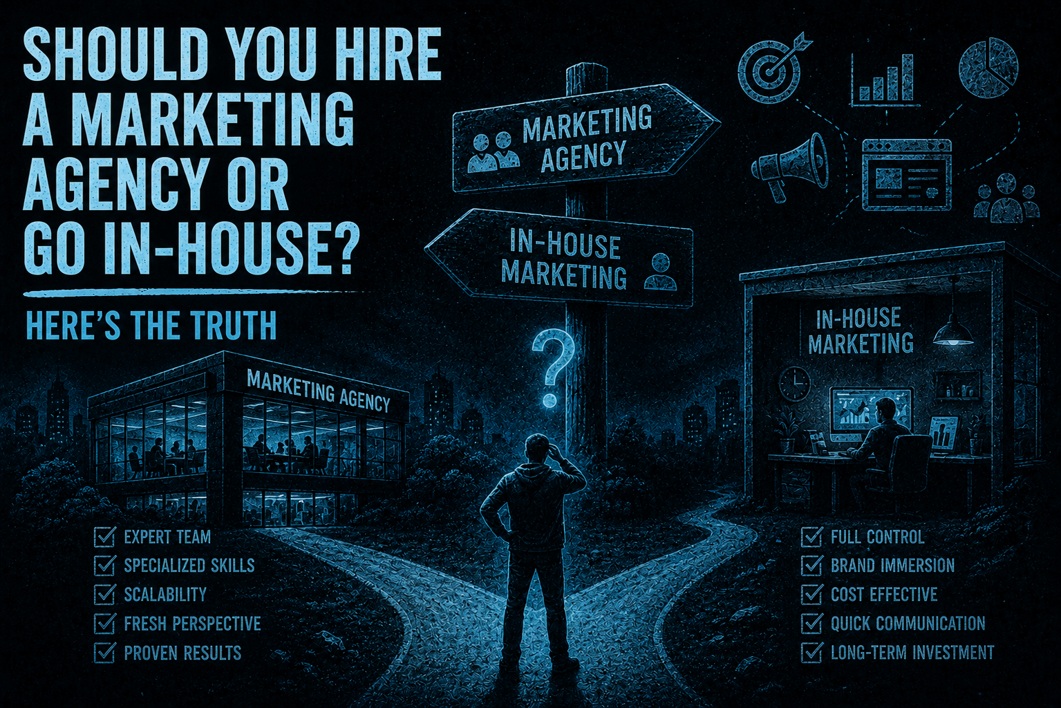 Should You Hire a Marketing Agency or Go In-House? Here’s the Truth