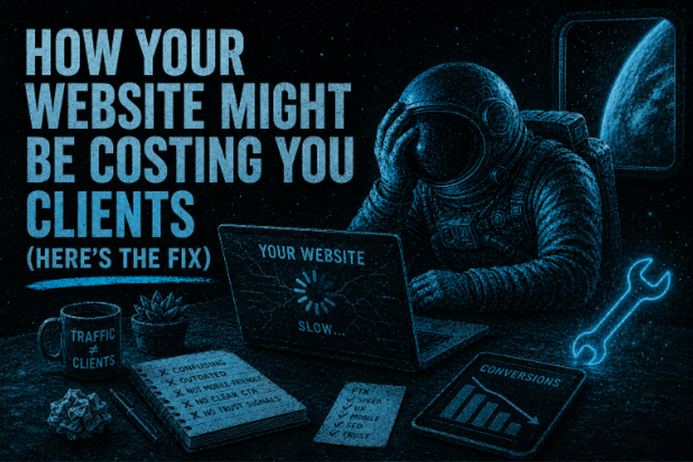 How Your Website Might Be Costing You Clients (Here's the Fix)