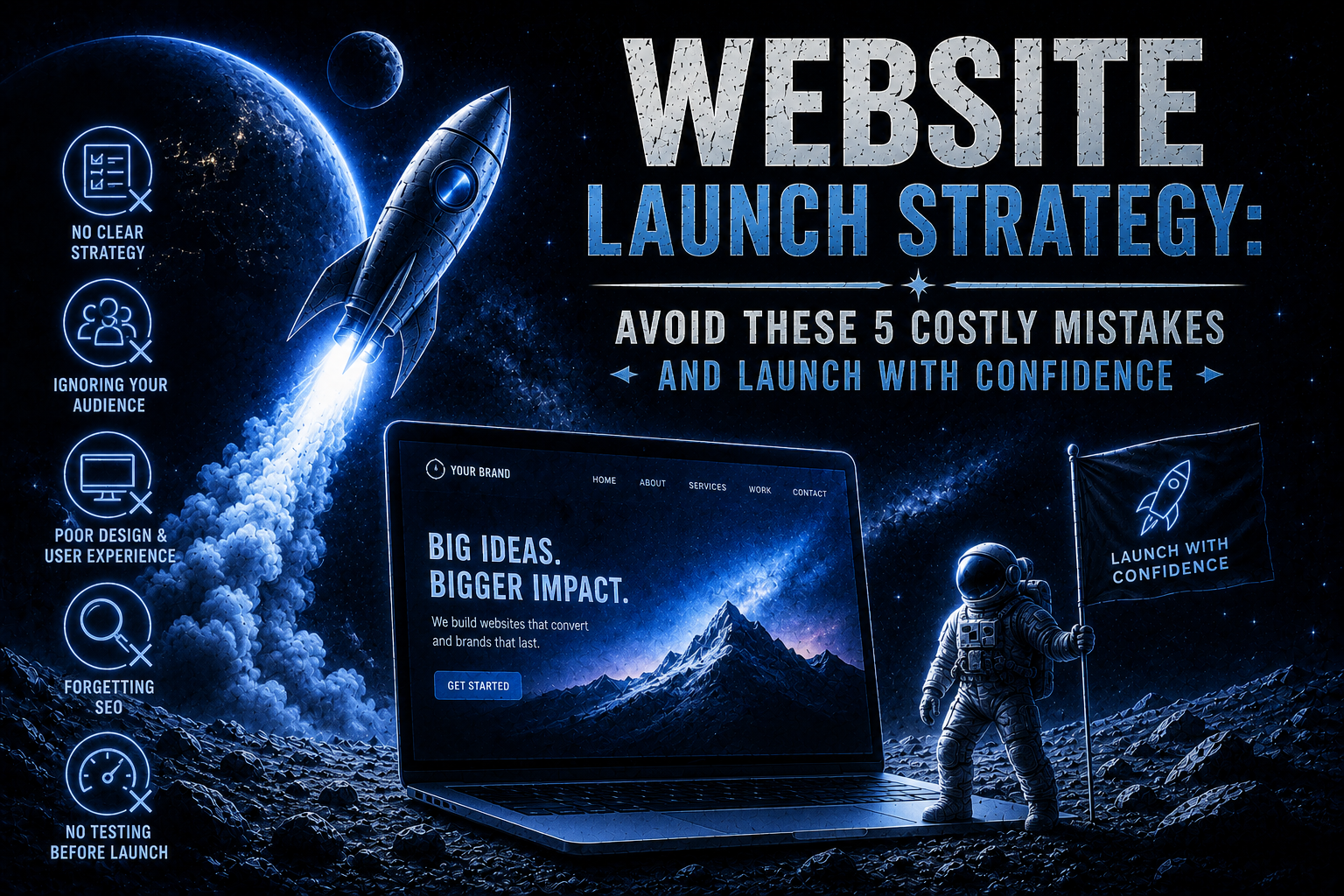 Website Launch Strategy: Avoid These 5 Costly Mistakes and Launch with Confidence