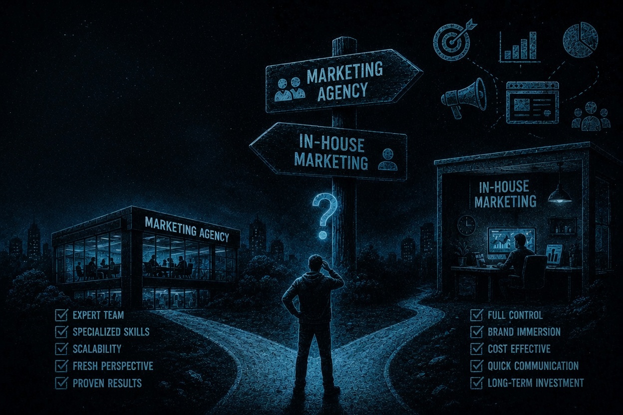 Should You Hire a Marketing Agency or Go In-House?